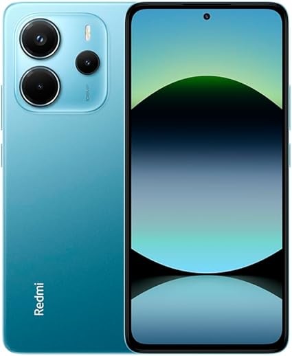 Xiaomi Redmi Note 14 4G LTE (for Tmobile Mint Tello Global) (256GB + 8GB) 6.67" 120Hz 108MP AI Camera Unlocked Global Version Dual Sim (Ocean Blue)
