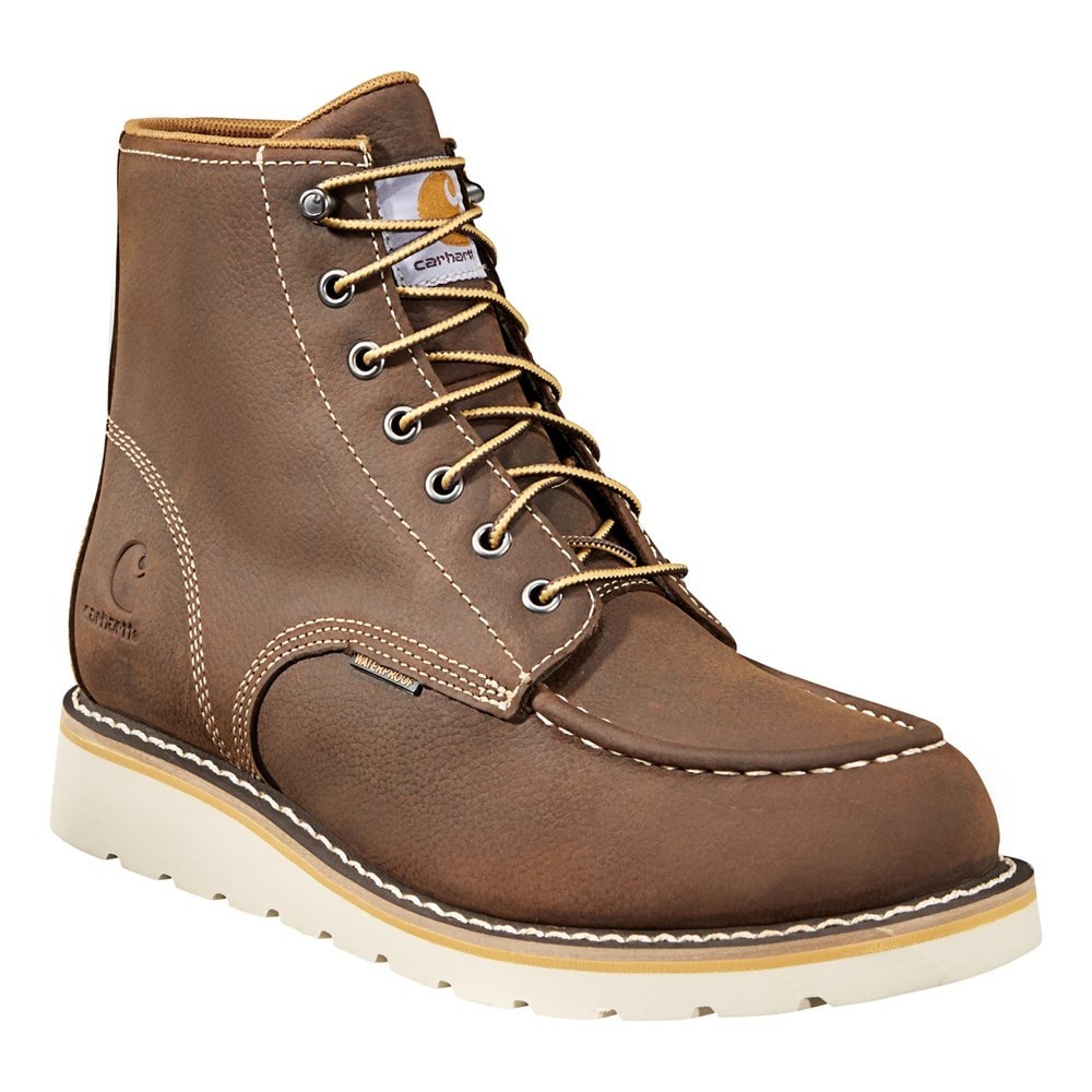 Men's 6" Moc Waterproof Soft Toe Work Boot