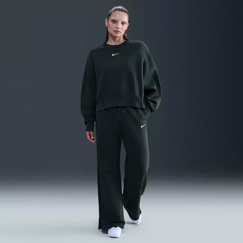 Nike Women's Sportswear Phoenix Fleece High-Waisted Wide-Leg Pants