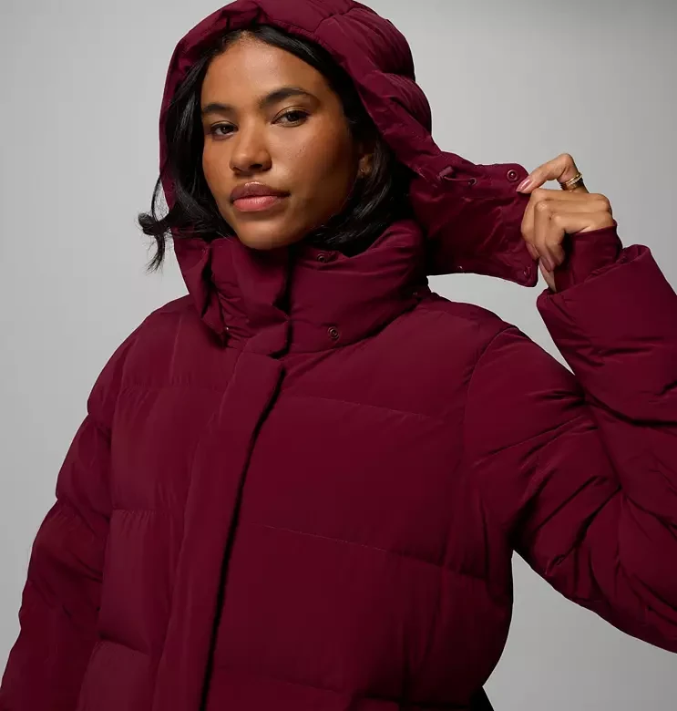 Columbia Women's Amaze Puff Long Hooded Jacket